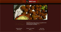 Desktop Screenshot of mandccafe.com